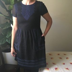 Madewell Embroidered Fortune Dress